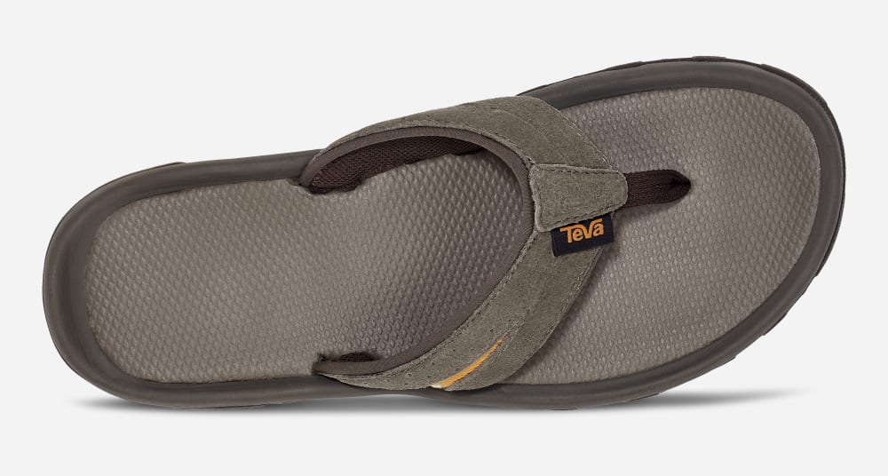 Tong Teva Katavi 2 Thong Homme Kaki | France-6510