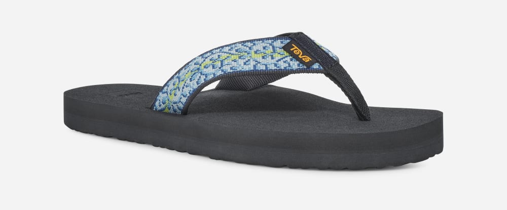 Tong Teva Mush II Femme Bleu | France-2391