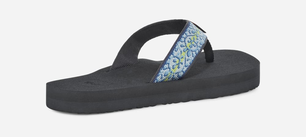 Tong Teva Mush II Femme Bleu | France-2391