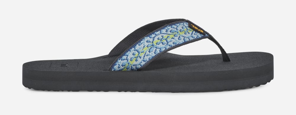 Tong Teva Mush II Femme Bleu | France-2391