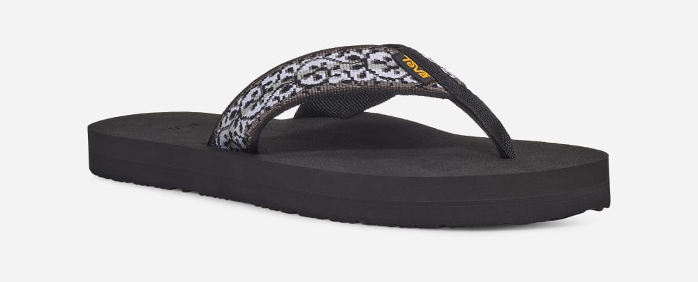 Tong Teva Mush II Femme Noir | France-0918