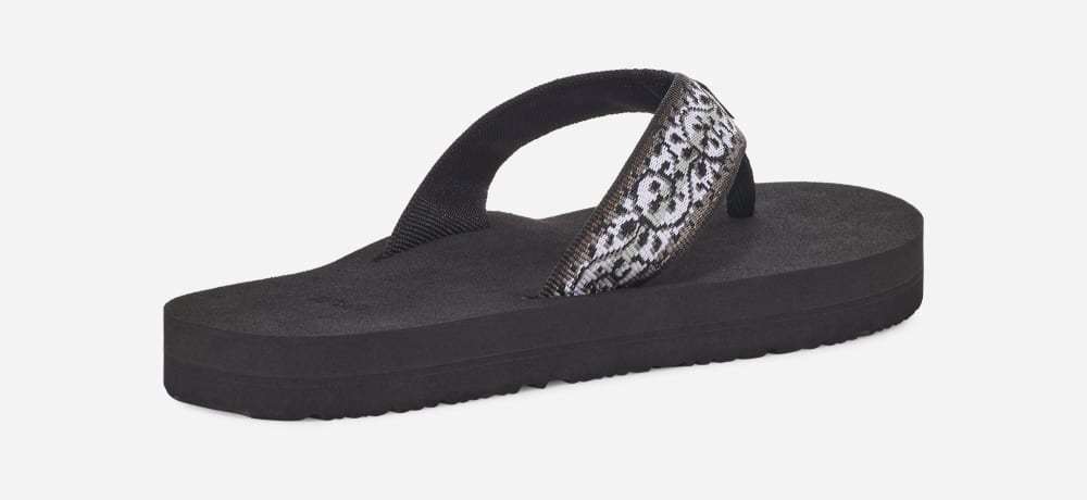 Tong Teva Mush II Femme Noir | France-0918