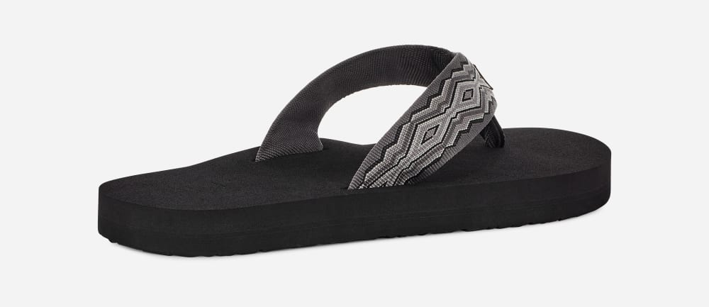 Tong Teva Mush II Homme Grise Foncé | France-1457