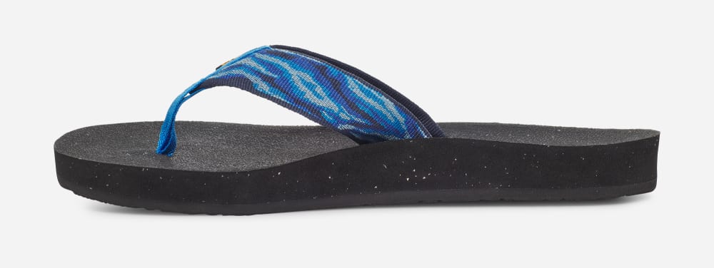 Tong Teva Reflip Femme Bleu | France-6815