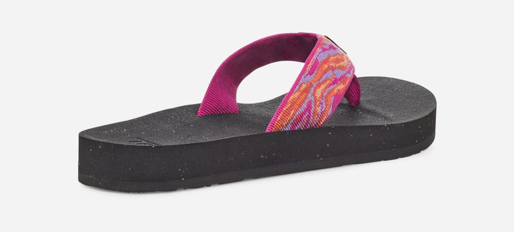 Tong Teva Reflip Femme Rose Violette | France-3407