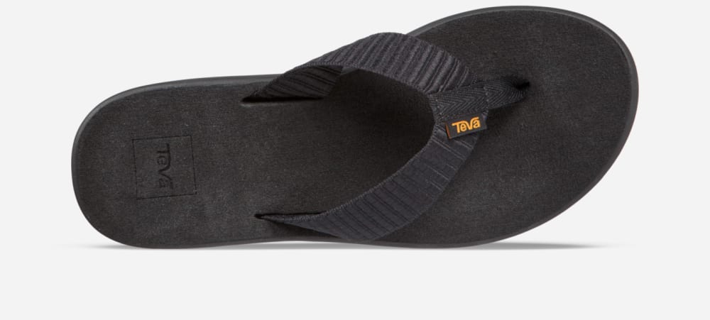 Tong Teva Voya Femme Noir | France-8761