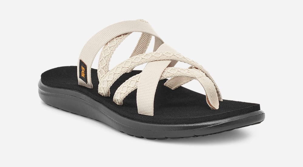 Tong Teva Voya Zillesa Femme Blanche | France-6482