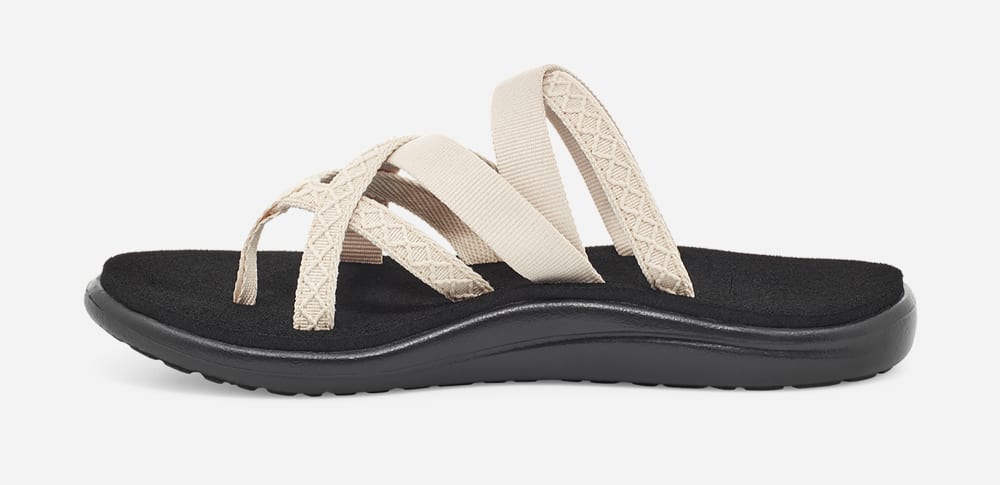 Tong Teva Voya Zillesa Femme Blanche | France-6482