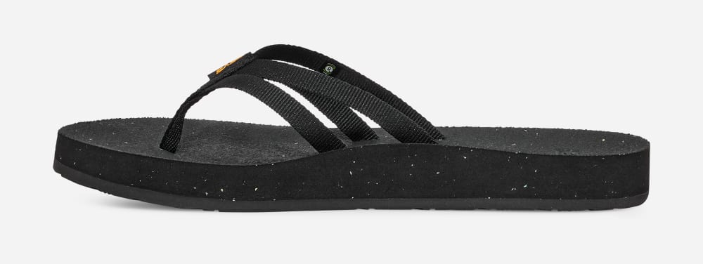 Tong Teva W Reflip Strappy Femme Noir | France-6439