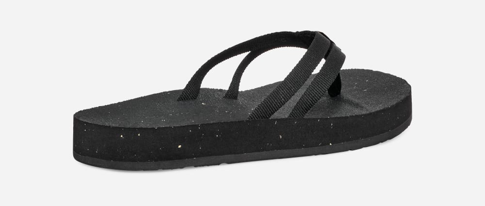 Tong Teva W Reflip Strappy Femme Noir | France-6439