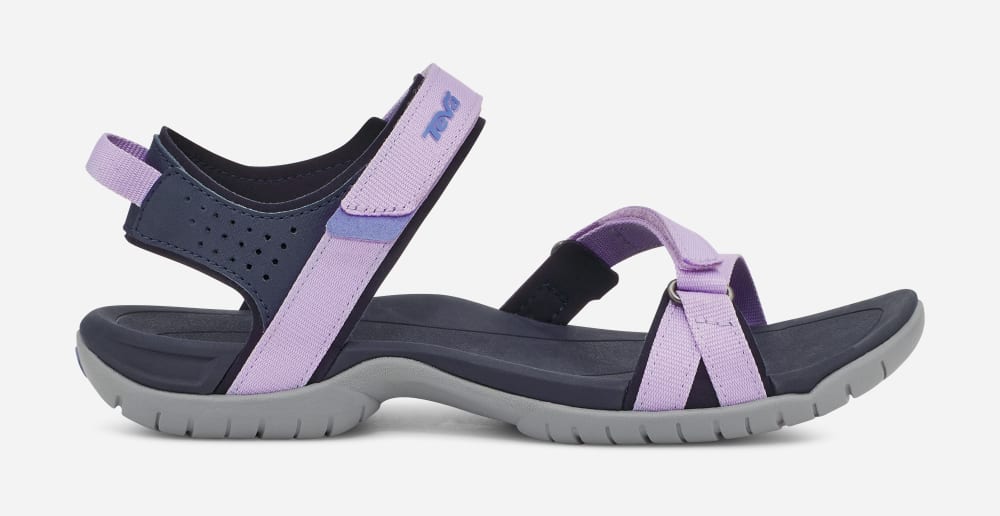 Sandales Randonnée Teva Verra Femme Bleu Marine | France-6572