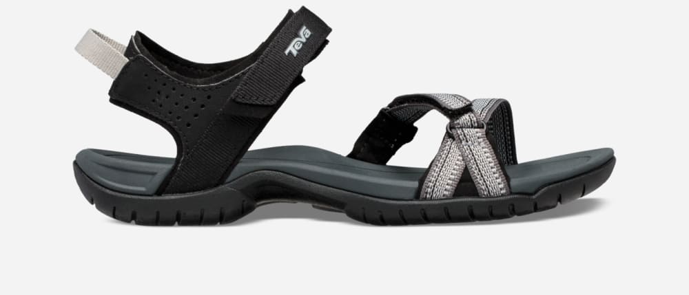 Sandales Randonnée Teva Verra Femme Noir Multicolore | France-2473