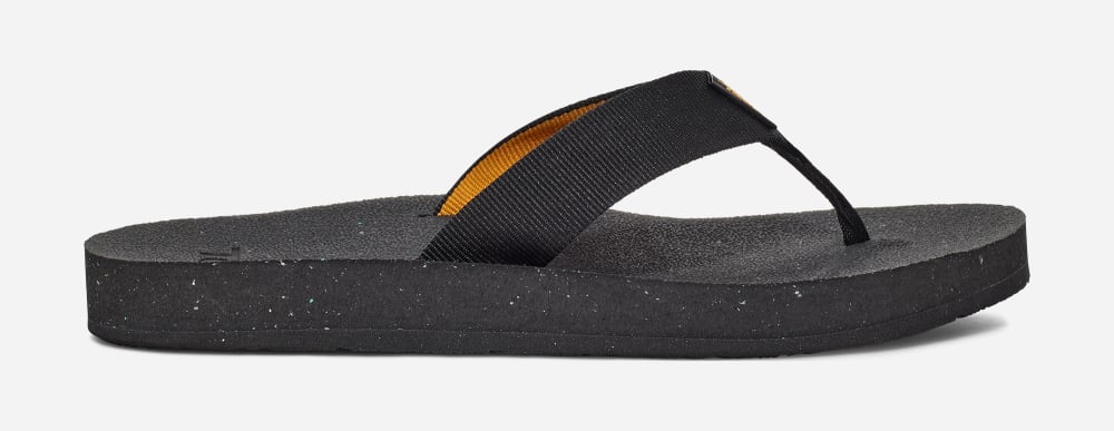 Tong Teva Reflip Femme Noir | France-5864