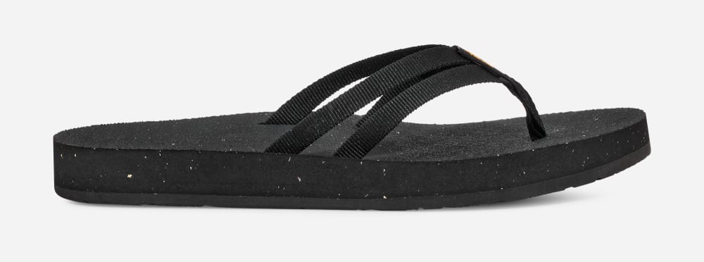 Tong Teva W Reflip Strappy Femme Noir | France-6439